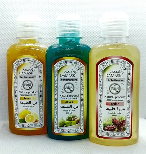 Set of natural washing gels for home ISMAT, 3 bottles